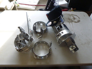 lot 31 image: 5 Hat Holders for Embroidery Machine