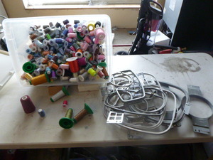 lot 34 image: Variety of Thread for Embroidery Machine