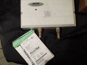 lot 50 image: Bosch PowerStar Electric Tankless Water Heater