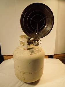 lot 64 image: Sunflower Heater & Partial Propane with Tank