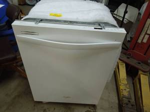 lot 52 image: Whirlpool Dishwasher with hidden control panel