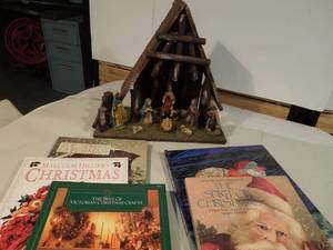 lot 103 image: Nativity, Stable, Christmas Books