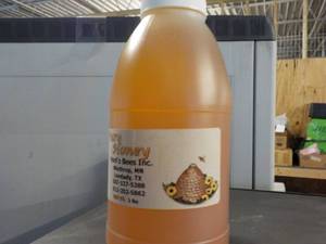 lot 12 image: 3 lb. Jug Pure Honey Honlls Bee In...
