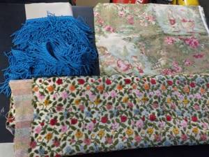 lot 43 image: Material and Fringe...