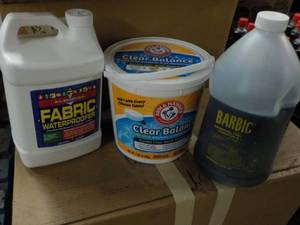 lot 72 image: Fabric Waterproofer, Clear Balance ...