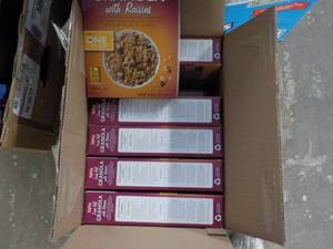 lot 89 image: Case of 12 Boxes Granola with Raisi...