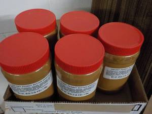 lot 106 image: 5 - 40 oz Creamy Peanut Butter...