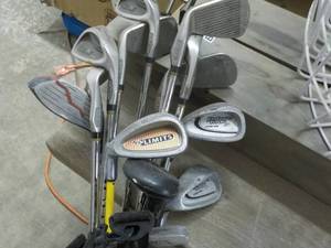lot 116 image: Golf Clubs and Bag...