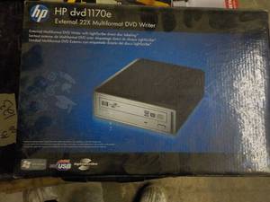 lot 124 image: HP DVD 1170 E...