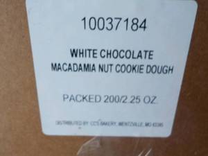 lot 162 image: Case of Frozen White Chocolate Maca...