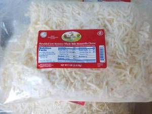 lot 165 image: 5 lbs. Bag Frozen Shredded Low Mois...