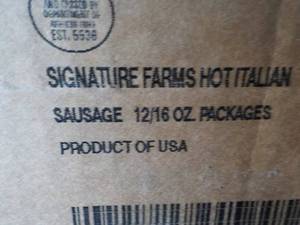 lot 172 image: Case of Frozen Signature Hot Italia...