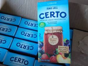 lot 180 image: Case of Frozen Certo 16 -6 oz pkg p...