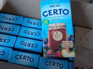 lot 182 image: Case of Frozen Certo 16 -6 oz pkg p...