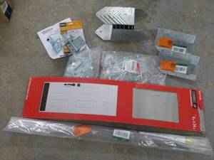 lot 231 image: Garage Door Bottom Seal, Kick Plate...
