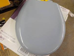 lot 233 image: StaTite Blue Toilet Seat...
