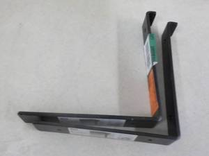 lot 238 image: 10 Black Forged Steel Shelf Bracke...