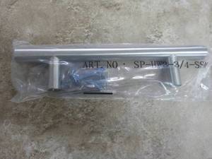 lot 246 image: 24 Satin Nickel 4 pulls...