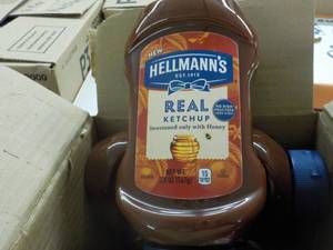lot 258 image: Case of 6 -20 oz Bottles Hellmans ...