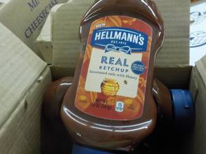 lot 259 image: Case of 6 -20 oz Bottles Hellmans ...