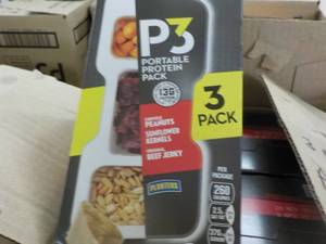 lot 260 image: P3 Portable Protein Pack 9 packs be...