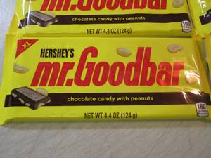 6 XL Hersheys Mr Goodbar Candy Bars...