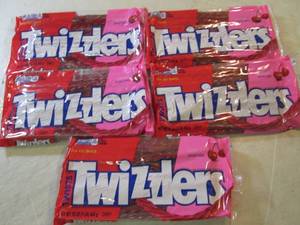 5 Packs of Cherry Twizzlers Best by...