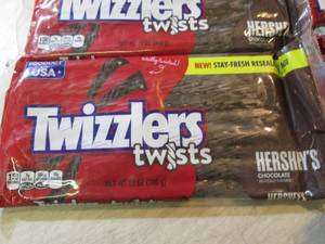 10 Packs of Hersheys Chocolate Twiz...