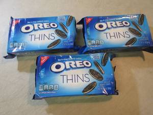 3 Packs of Oreo Thins Cookies Best ...