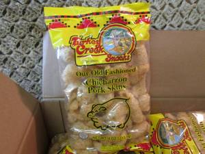 10 Bags of Pork Skins Best by Jan 2...