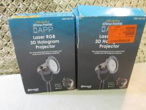 2 Laser RGB 3D Hologram Porojectors...