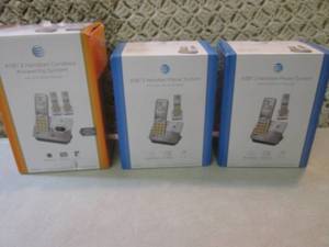 Lot of 3 AT&T Cordless Phones Open ...