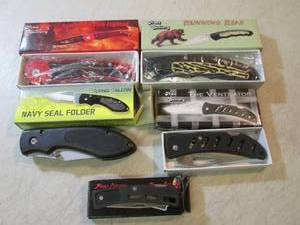 5 Pocket Knives New  EC1...