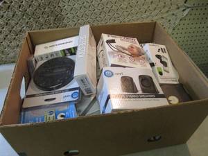 Box Full of Misc Electronics Etc  F...