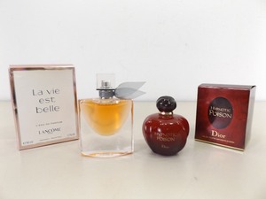lot 25 image: 2 NEW in Open Box Designer Christian Dior and Lancome Perfumes