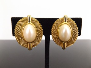 lot 95 image: Vintage&nbspGivenchy Clip Earrings