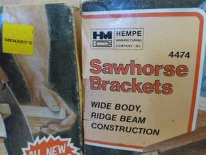 New Sawhorse Brackets