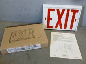 New Exit Sign