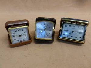 Vintage Travel Clocks