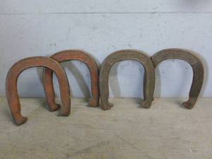 Vintage Diamond Horseshoe Set