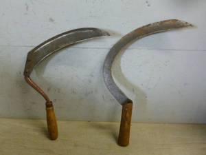 Vintage Sickle Knives