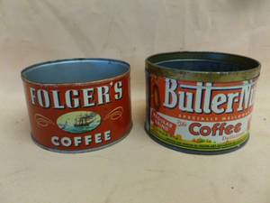 Vintage Coffee Cans