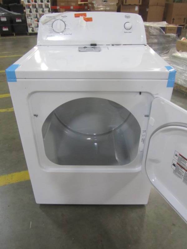 Roper 6.5cu ft Electric Dryer (White) RED4516FW MN HOME OUTLET