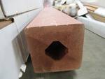 lot 284 image: 1 ChoiceDek 4 X 4 x 4-12 Coastal Redwood Composite Deck Post 228321.