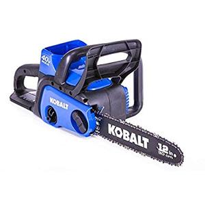 lot 49 image: Kobalt 40-volt Lithium Ion 12-in Cordless Electric Chainsaw KCS 120