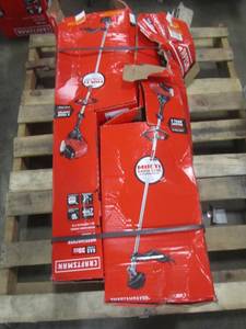 lot 68 image: CRAFTSMAN 30-cc 4-cycle 17-in Straight Shaft Gas String Trimmer with Attachment and Edger Capability CMXGTAMDAXSC