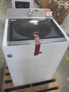 lot 106 image: Maytag 5.3-cu ft High-Efficiency Top-Load Washer (White) ENERGY STAR MVWB835DW