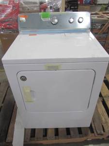 lot 108 image: Maytag 7-cu ft Electric Dryer (White) MEDC215EW