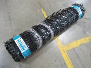 lot 214 image: Earthlock 48 in. x 75 ft. Uniaxial Black High-Density Polyethylene GeoGrid Retaining Wall Reinforcement