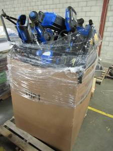 lot 226 image: WHOLESALE MIXED PALLET OF RETURNS - ELECTRIC LAWN TOOLS AND MORE